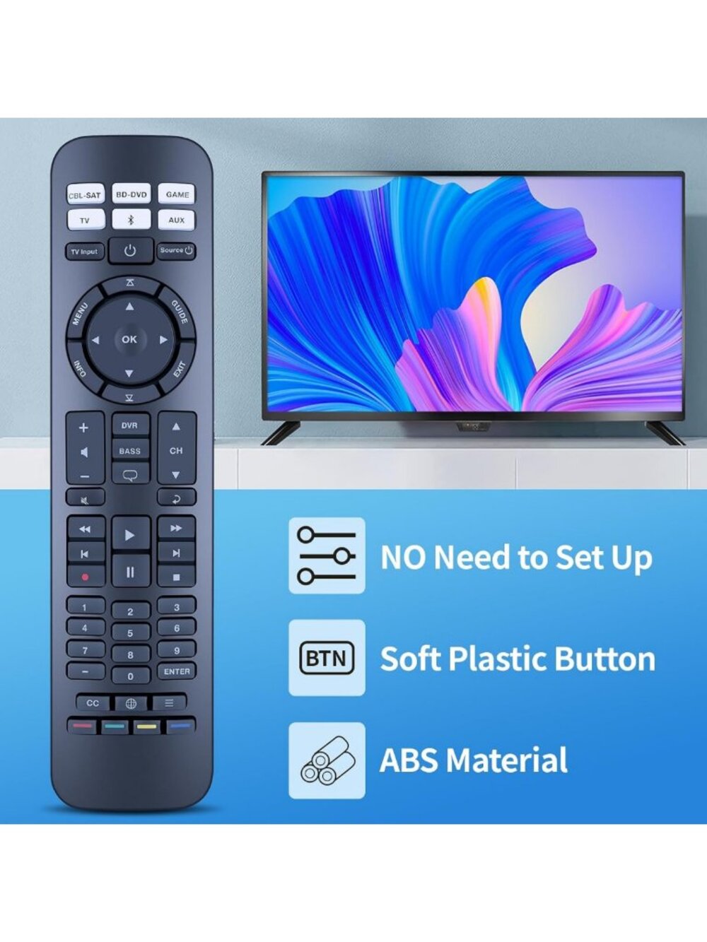 Universal Remote Control for Bose Sound Systems - Compatible with Cinemate - Picture 4 of 8